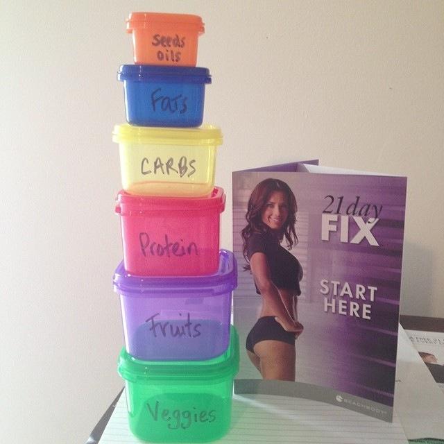 21 day fix containers listed