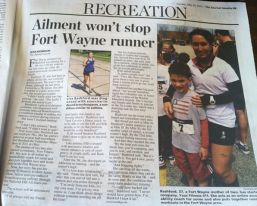 newspaper article on me
