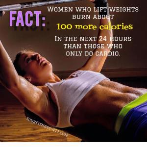 Nicole bench lifting weights