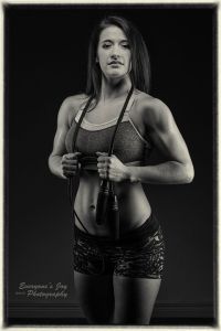 nicole black and white